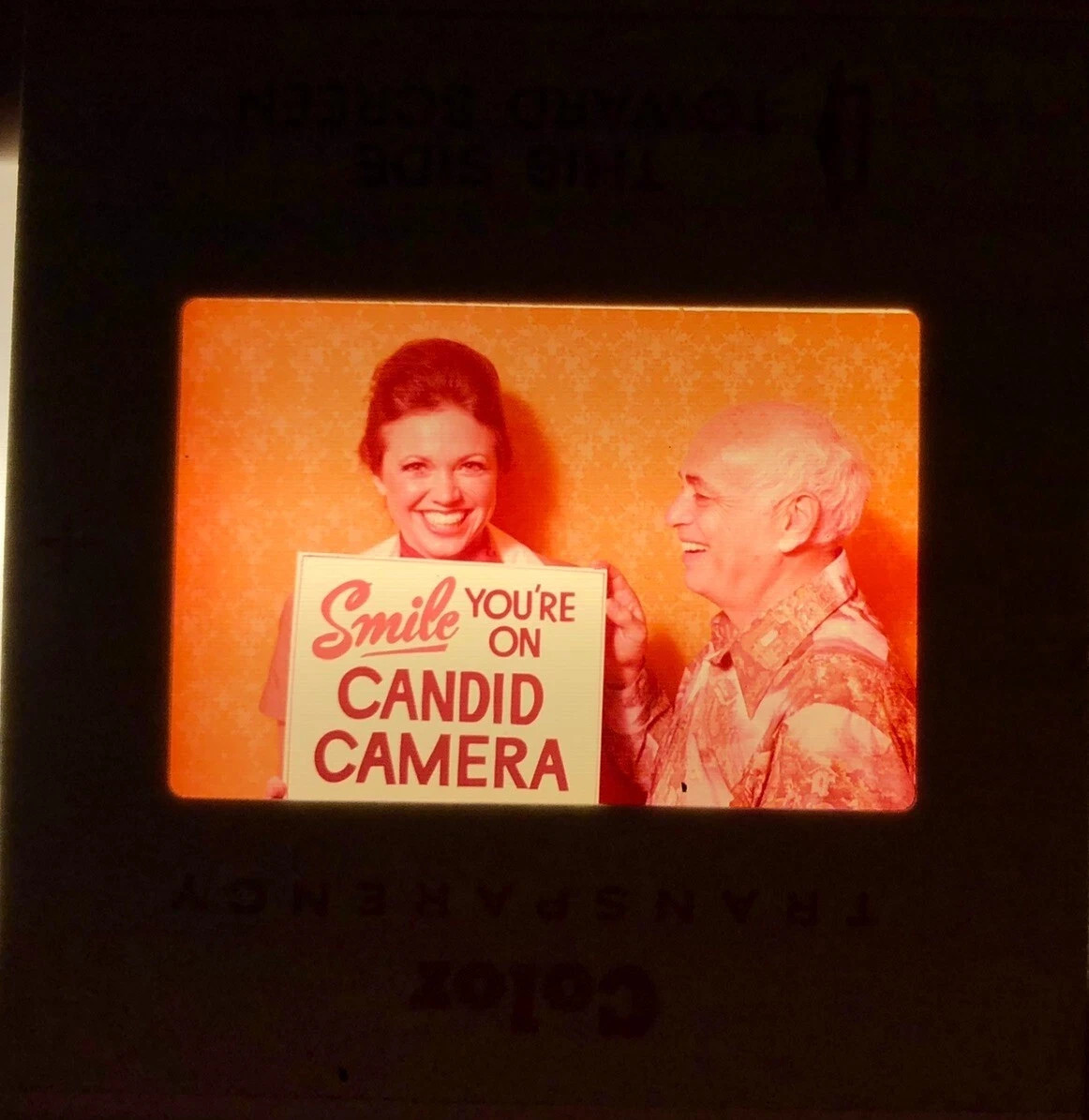 CANDID CAMERA TV Show 35mm Film Slide - DOROTHY COLLINS - FREE US SHIPPING