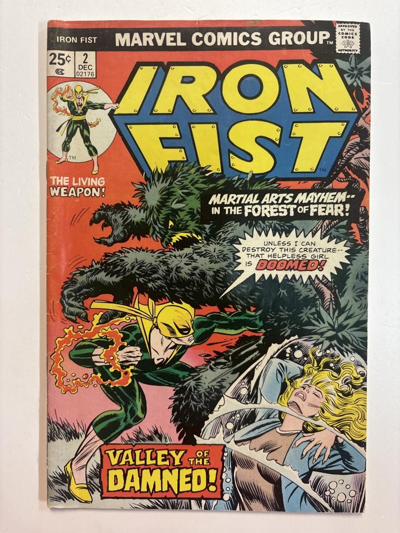 Iron Fist #2 1st Appearance of Miranda Rand Marvel 1975 Iron Fist #2 1st Appearance of Miranda Rand Marvel 1975