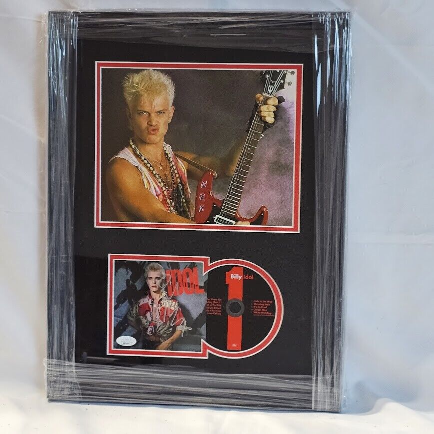 Billy Idol  Signed Autographed 1 CD JSA Authenticated