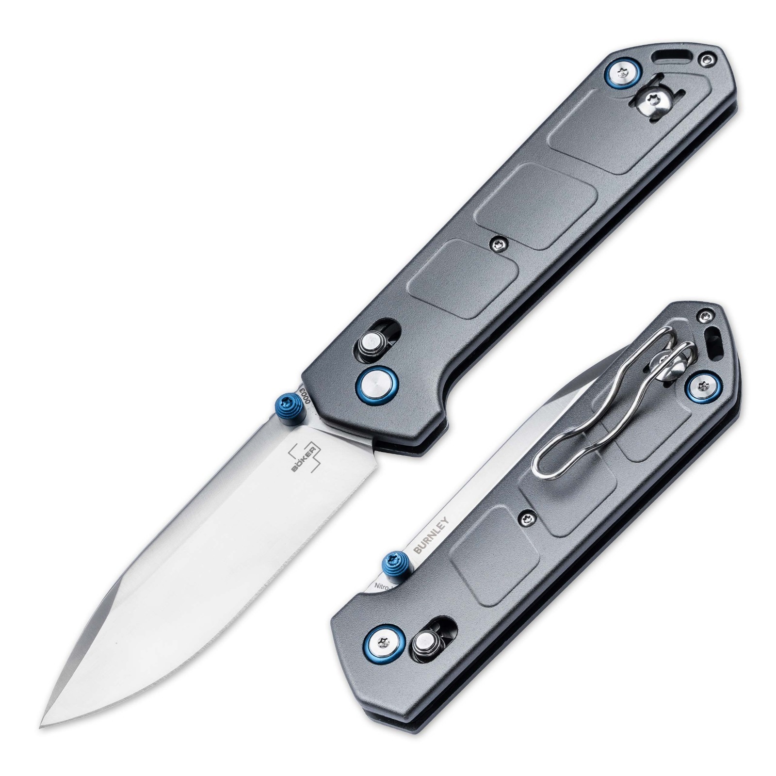 Boker Plus Kihon DC Aluminum Folding Pocket Knife 3.22\