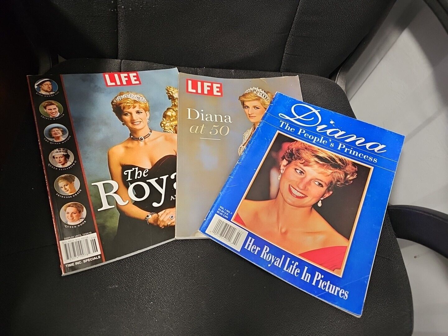 Lot of 3 Princess Diana Magazines 