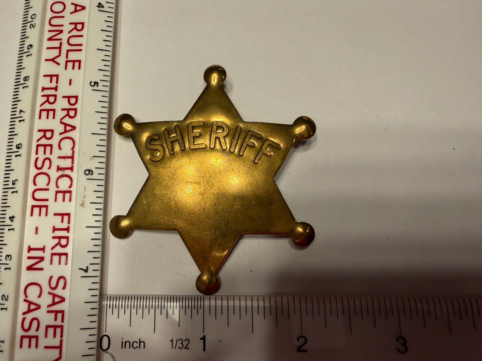 Handcrafted Sheriffs Badge By Arizona Territorial Mint