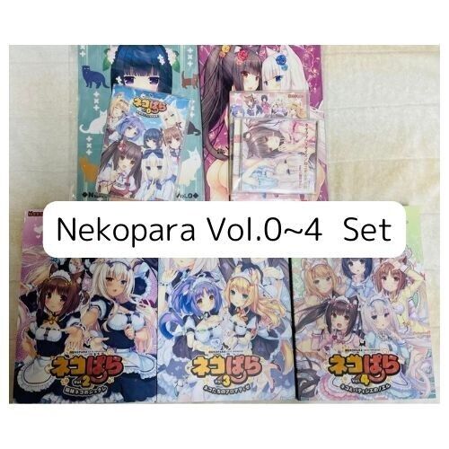 Nekopara Vol.0~4 Limited Deluxe Edition Set Neko Works Game3 With bonus