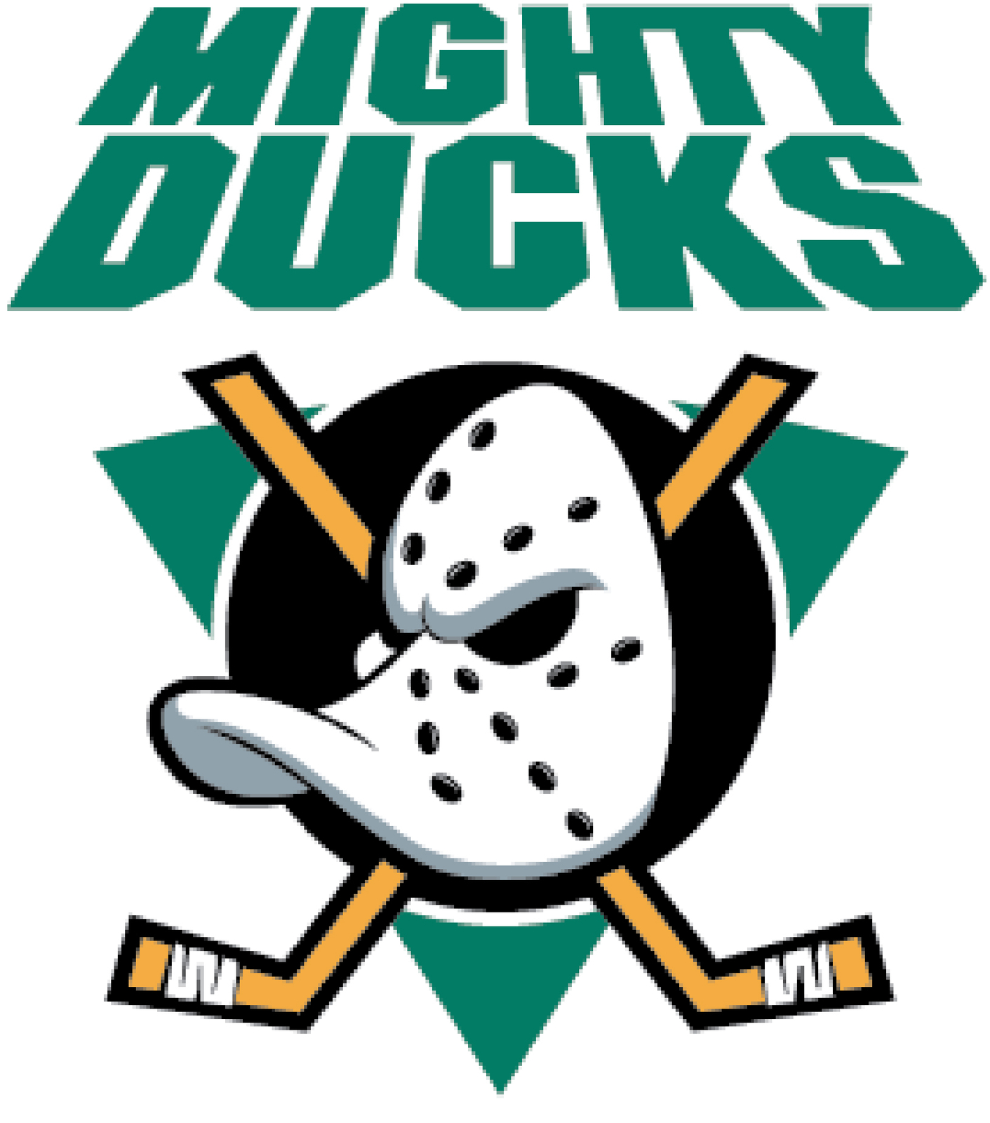 Anaheim Mighty Ducks throwback Logo Sticker / Vinyl Decal  | 10 Sizes TRACKING