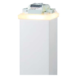 TimberTech 5 in. x 5 in. LED Post Cap Light, Frosted White TimberTech 5 in. x 5 in. LED Post Cap Light, Frosted White