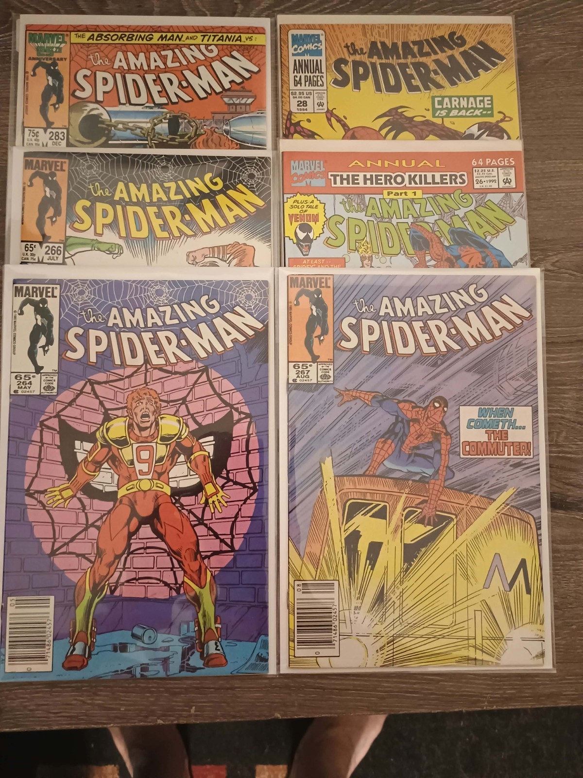 Vintage Marvel Comics Copper Age Lot The Amazing Spider-Man Some Newsstand/Keys