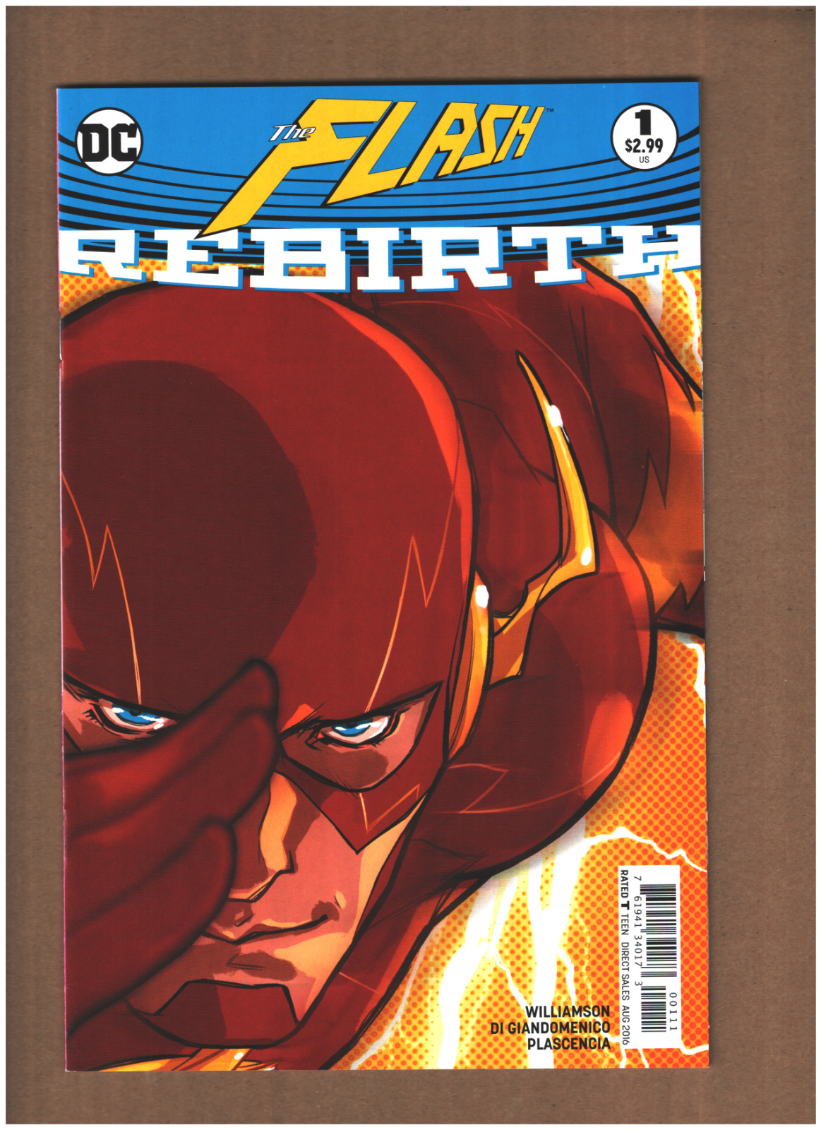 Flash Rebirth One-Shot #1 DC 2016 Kerschl Cover 1st GODSPEED CAMEO NM- 9.2