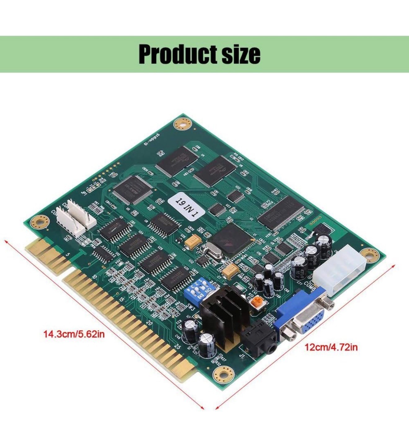 NEW-19 in 1 Multicade Arcade Jamma Video PCB Board NEW-19 in 1 Multicade Arcade Jamma Video PCB Board