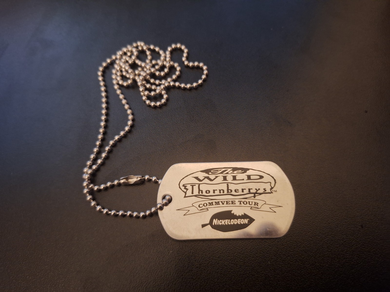 RARE Nickelodeon Wild Thornberry Commvee Tour Dog tag