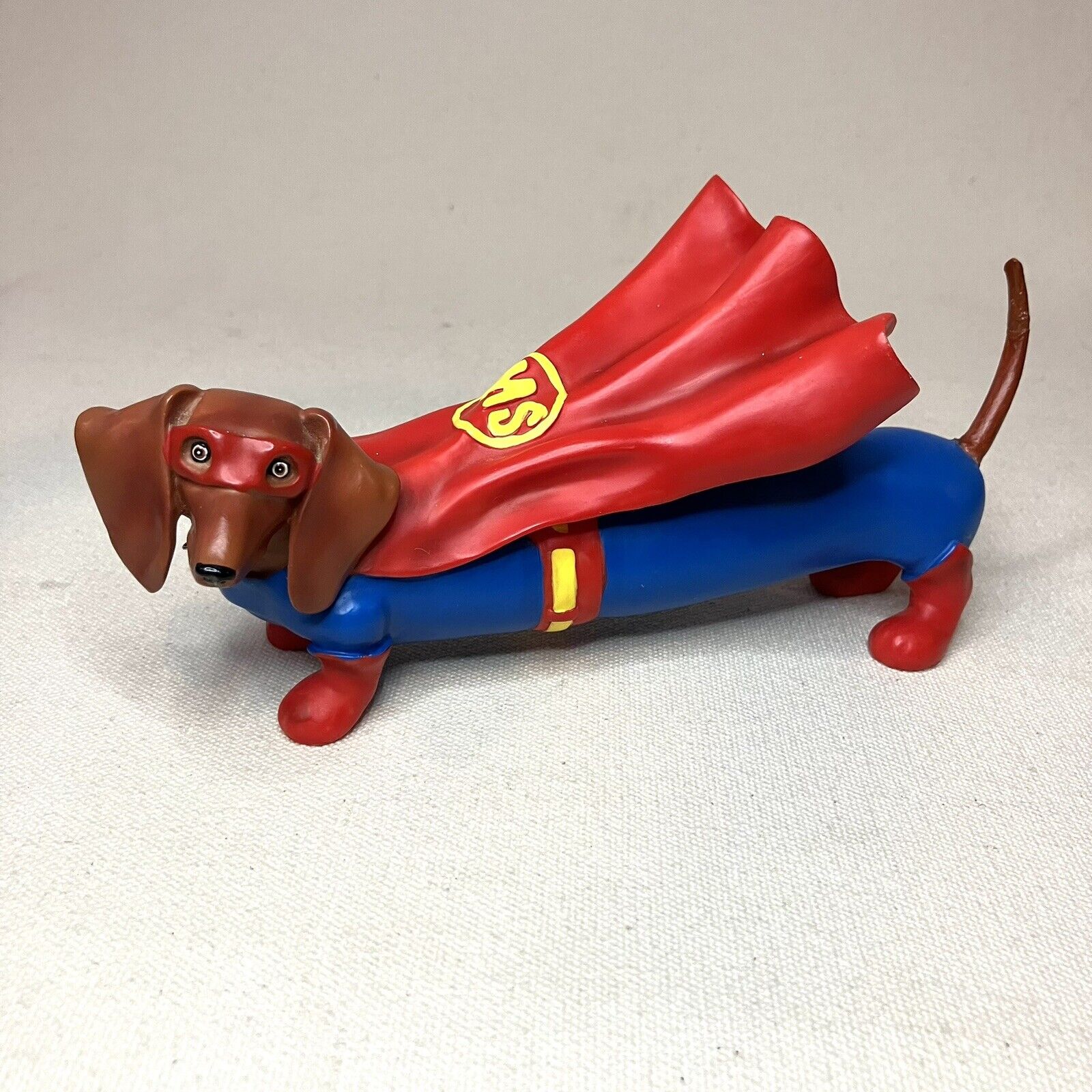 Westland Hot Diggity Dog Super Weiner Dachshund Figurine 6.5 Inch *Read*