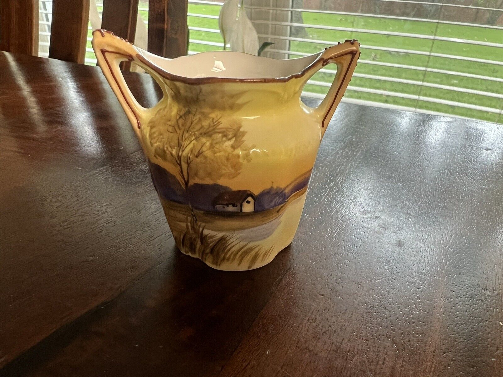 Vintage Nippon Hand Painted Miniature Pitcher