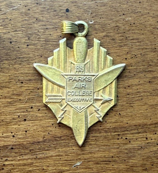 Vintage Parks Air College Executive Gold-Filled Pendant