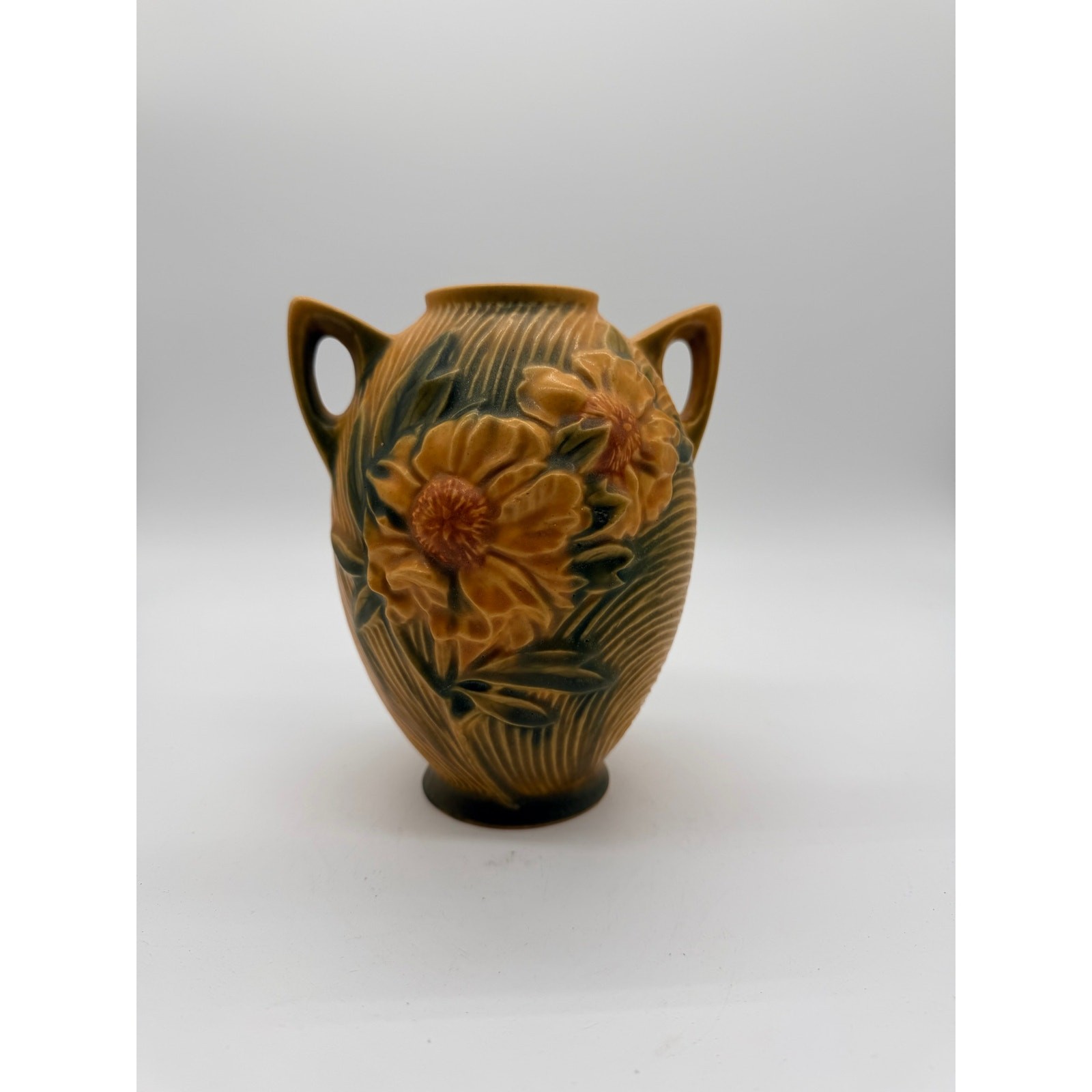 Vintage Roseville Pottery Double Handled \