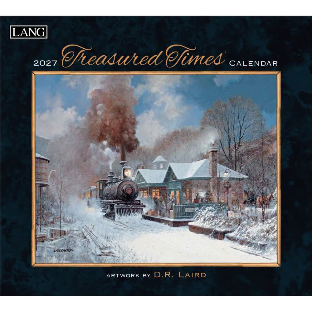 Lang Brands,  Treasured Times Special Edition 2027 Wall Calendar