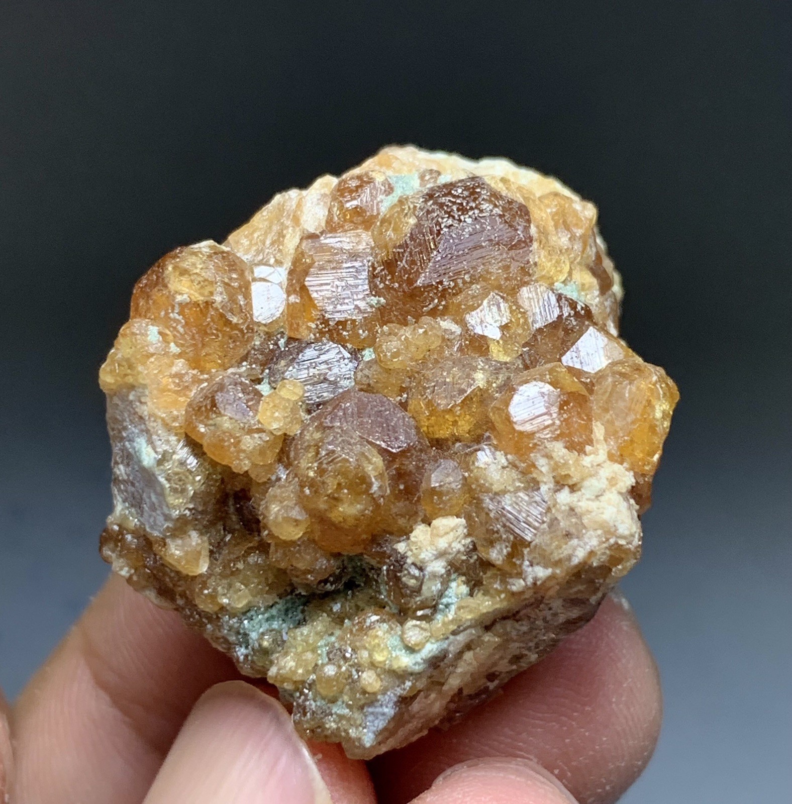 23 Gram Natural Garnet Bunch From Pakistan.