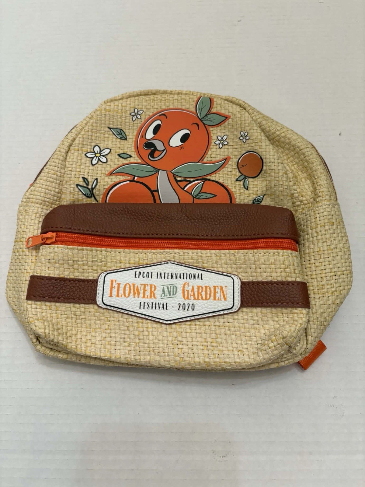Disney Epcot Flower Garden Festival 2020 Orange Bird Mini Backpack NWT