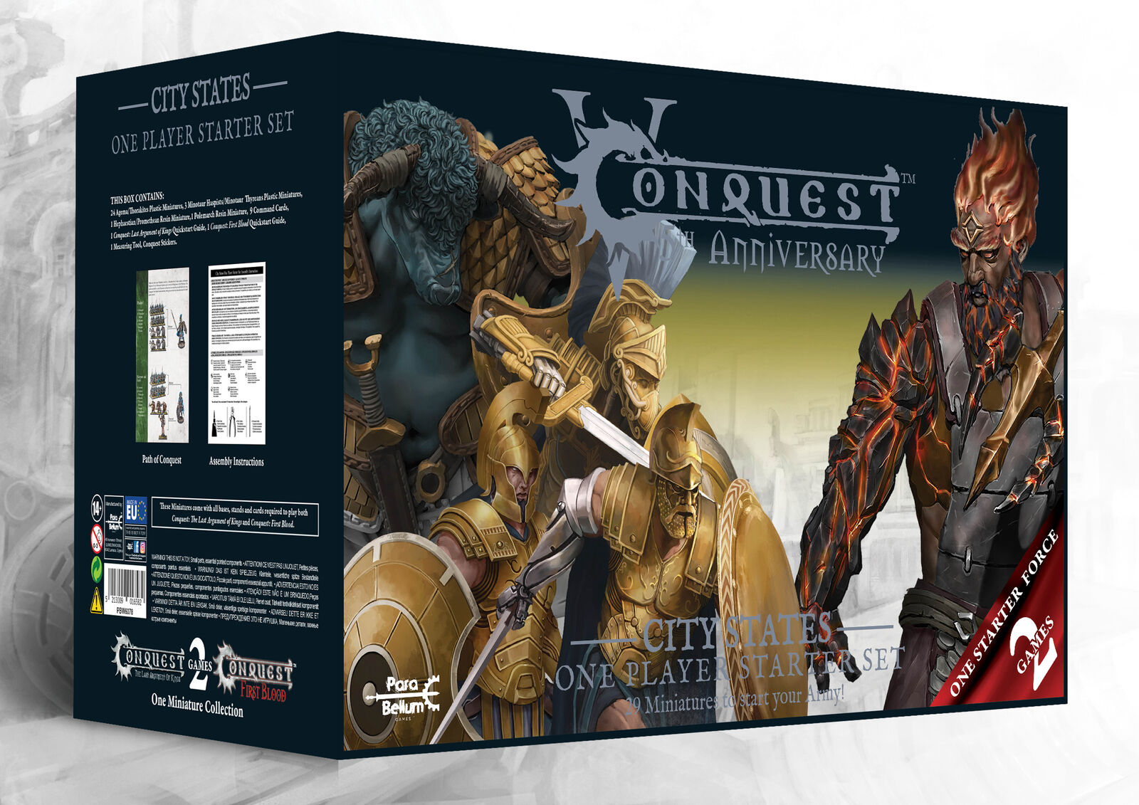 Conquest, City States - Conquest 5th Anniversary Supercharged Starter Set