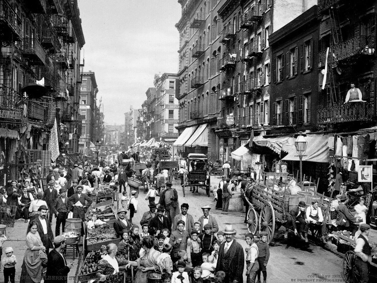1900 Mulberry St New York City NYC High Quality Metal Fridge Magnet 3x4 8139