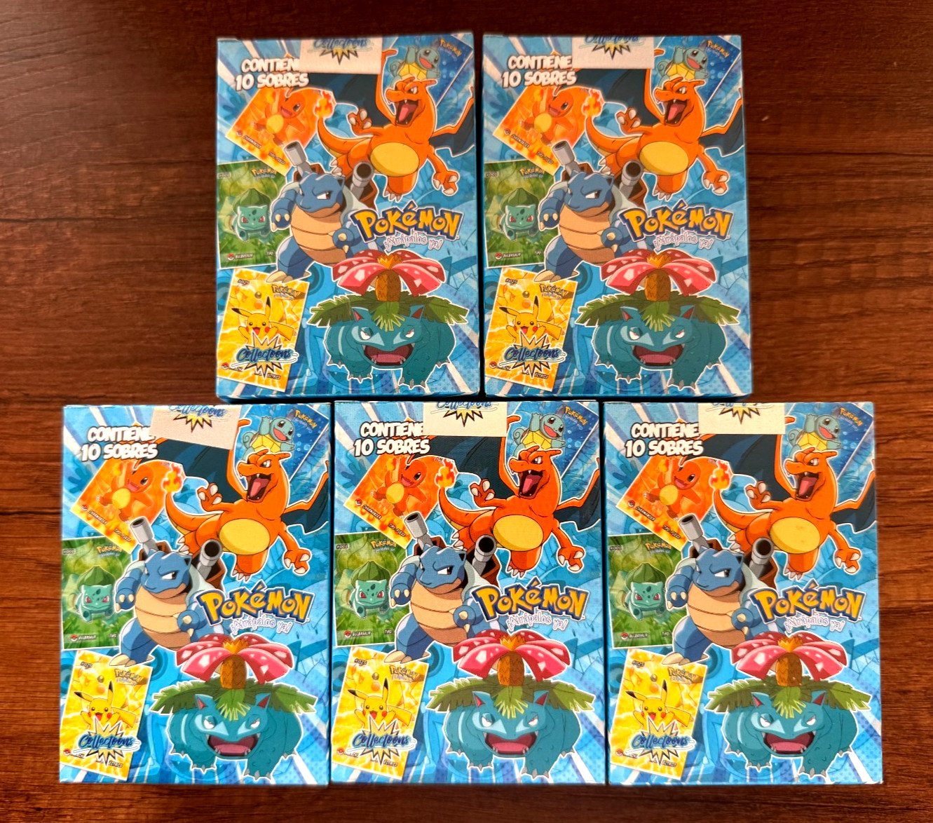 5 BOXES - 2026 BOX POKEMON KANTO Collectoons Lenticular 3D Cards Charizard Mew
