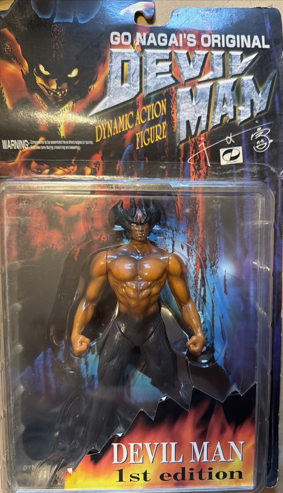 Devilman 1st Edition Marmit Japan Anime Kaiju action Figure 