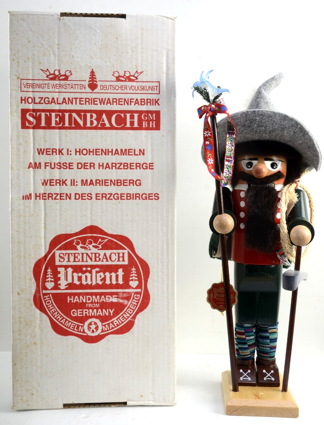 Steinbach Tyrolean Mountain Climber Mountaineer Nutcracker #S606 18\