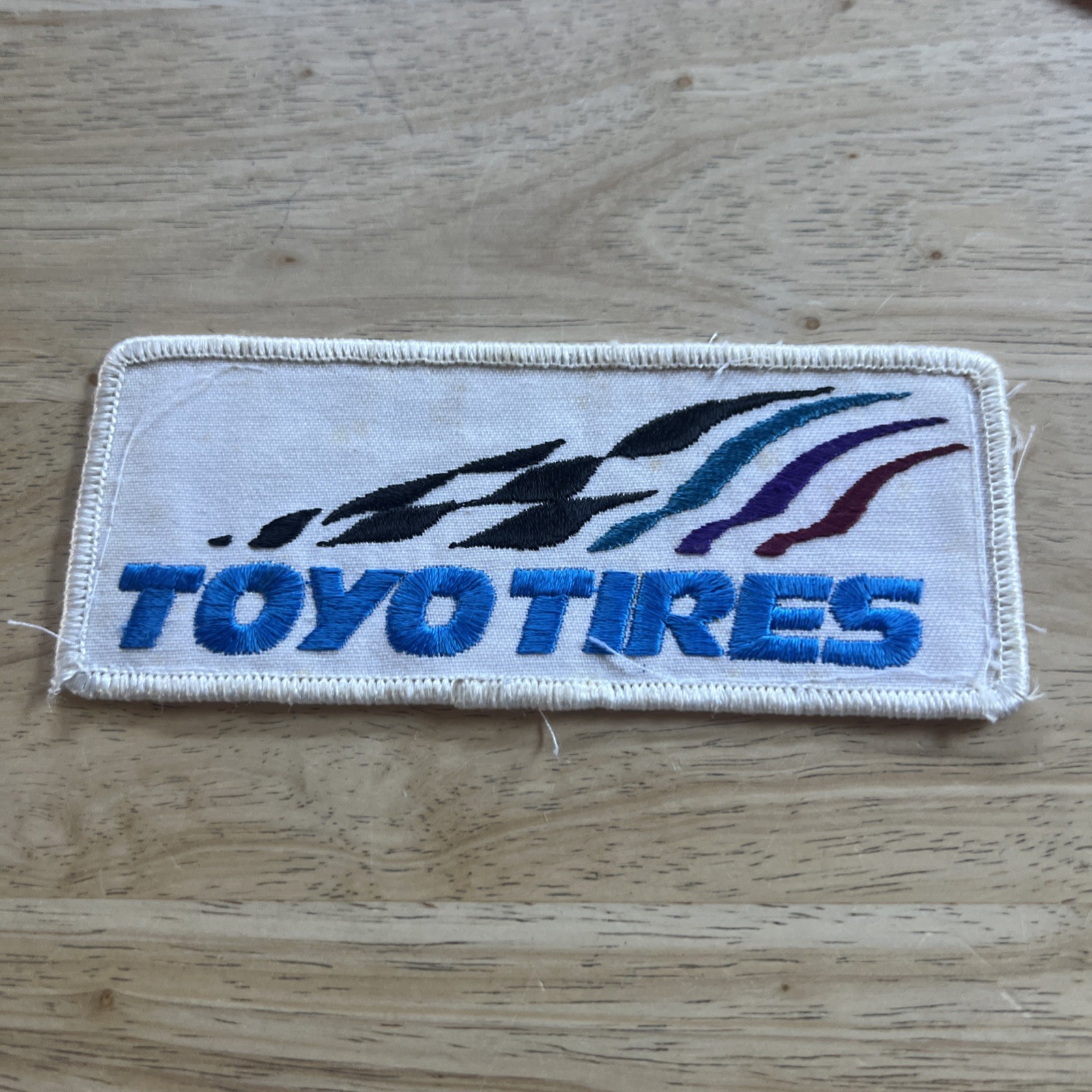 Vintage Toyo Tires Racing Patch – Embroidered JDM Motorsport Uniform Patch