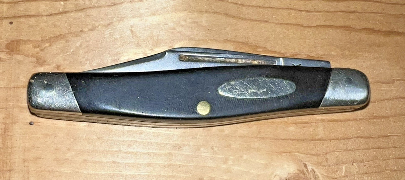 Vintage Buck 303 Pocketknife USA 3-1/4” with 3 Blades TGS