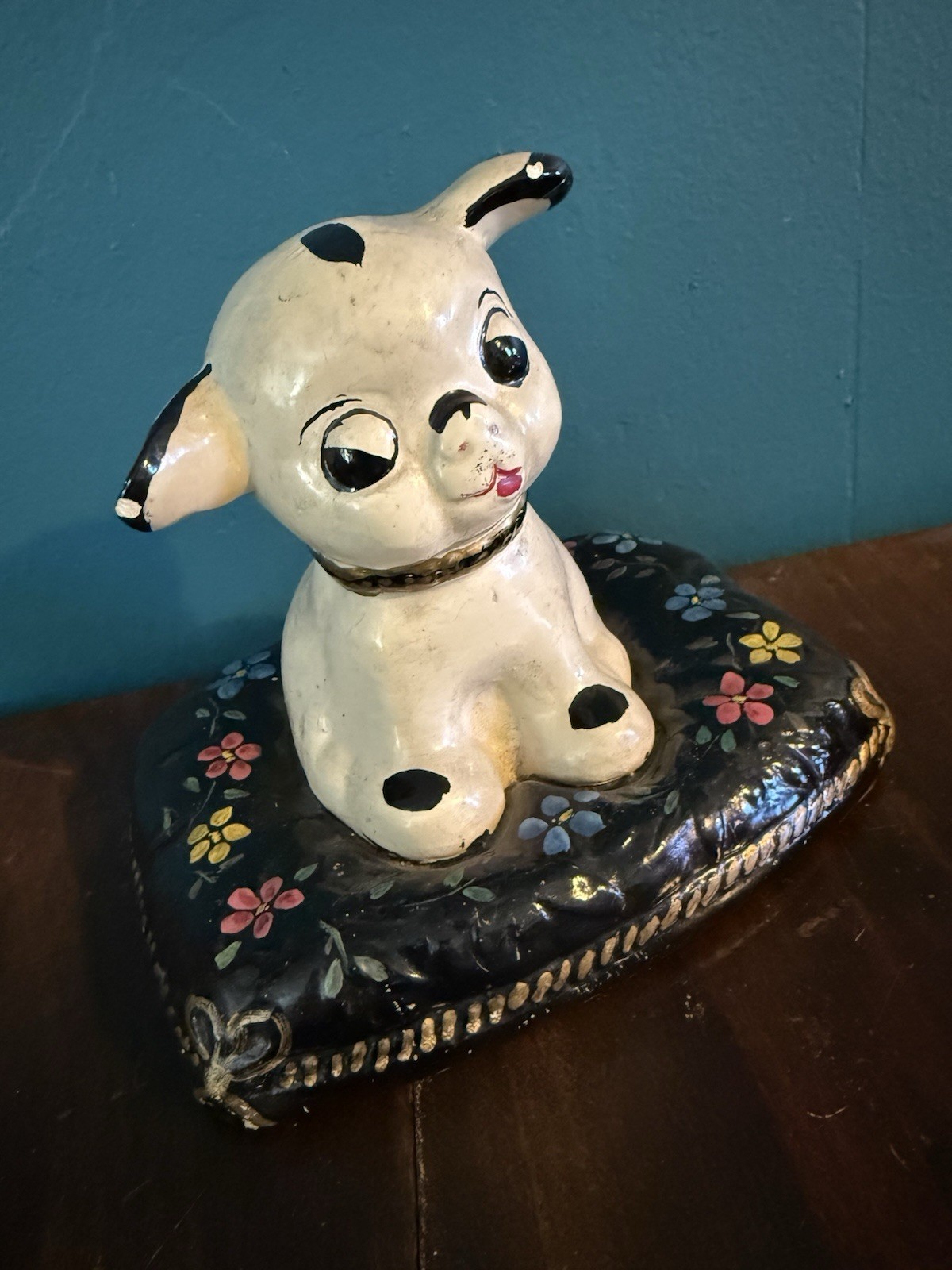 HUBLEY FIDO BOSTON TERR PUP 1929  Replica Pillow Read Description Antique