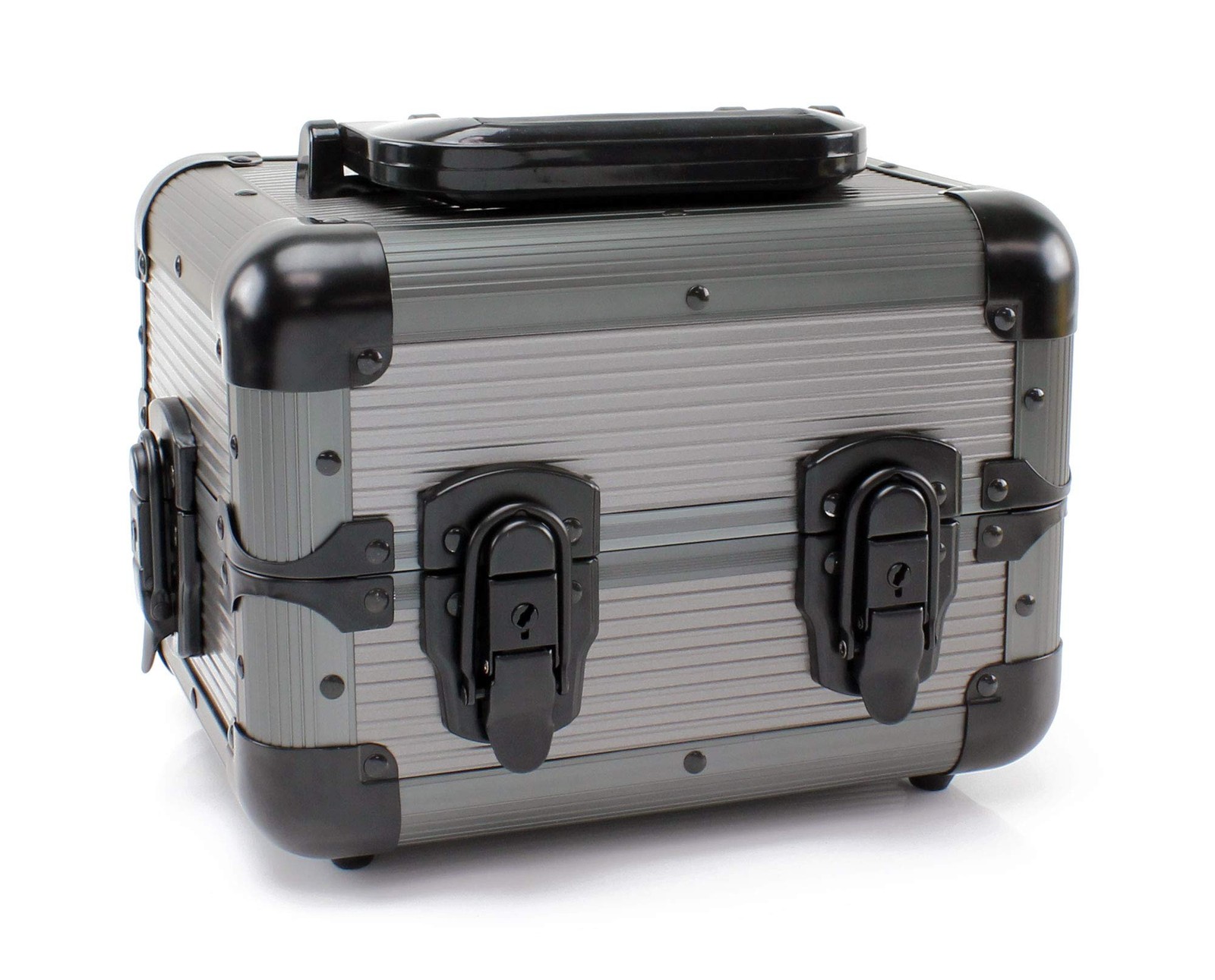 Versa Games 600pc Deluxe Poker Chip Case Carrier 8.25 x 10 x 7.5 inches, Gray Versa Games 600pc Deluxe Poker Chip Case Carrier 8.25 x 10 x 7.5 inches, Gray