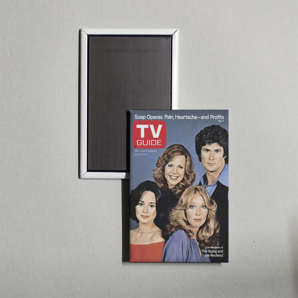 TV Guide 07-08-1978 - Young and the Restless Snapper Jill Lorie Le Fridge Magnet TV Guide 07-08-1978 - Young and the Restless Snapper Jill Lorie Le Fridge Magnet