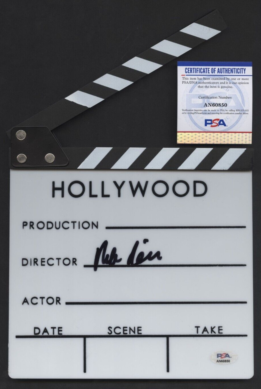 ROB REINER Signed Autographed Hollywood Directors Clapboard Prop - PSA COA
