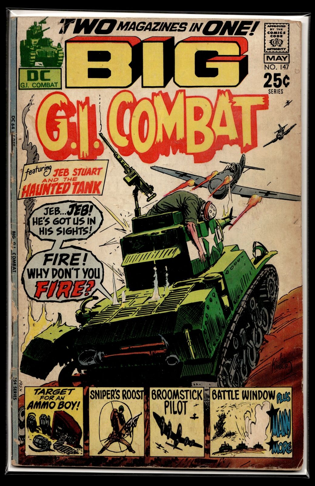 1971 G.I. Combat #147 DC Comic