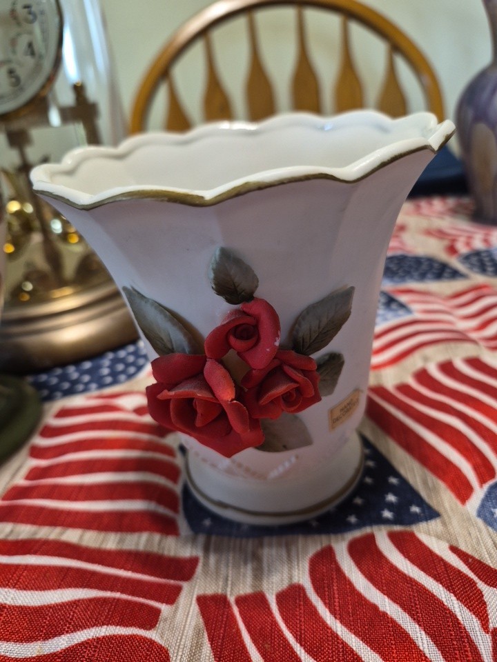 Vintage Norcrest Beauty Rose Matte Finish