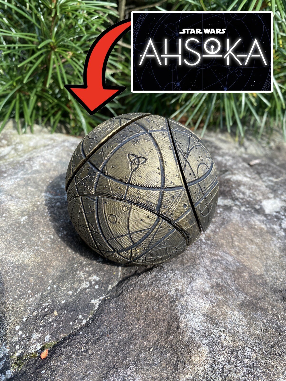 Ashoka Replica Star Map Star Wars Prop- Best On The Market