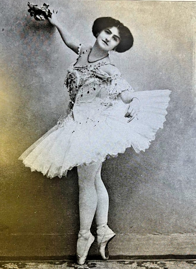 1910 Vintage Illustration Dancer Albertina Rasch