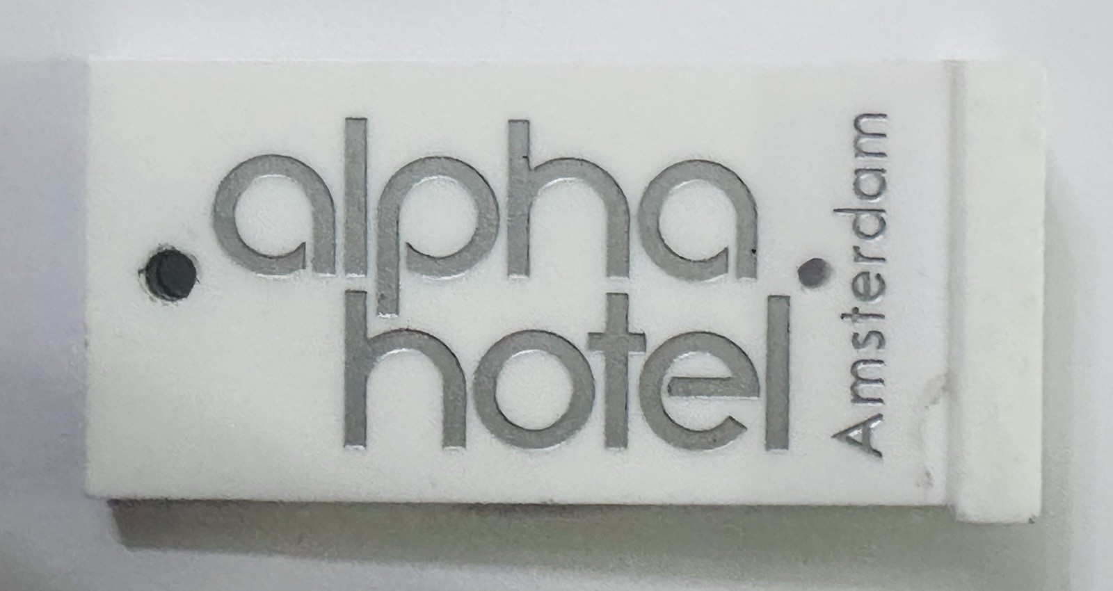 Alpha Hotel Amsterdam Holland Netherlands Hotel Room Key #1010 Fob