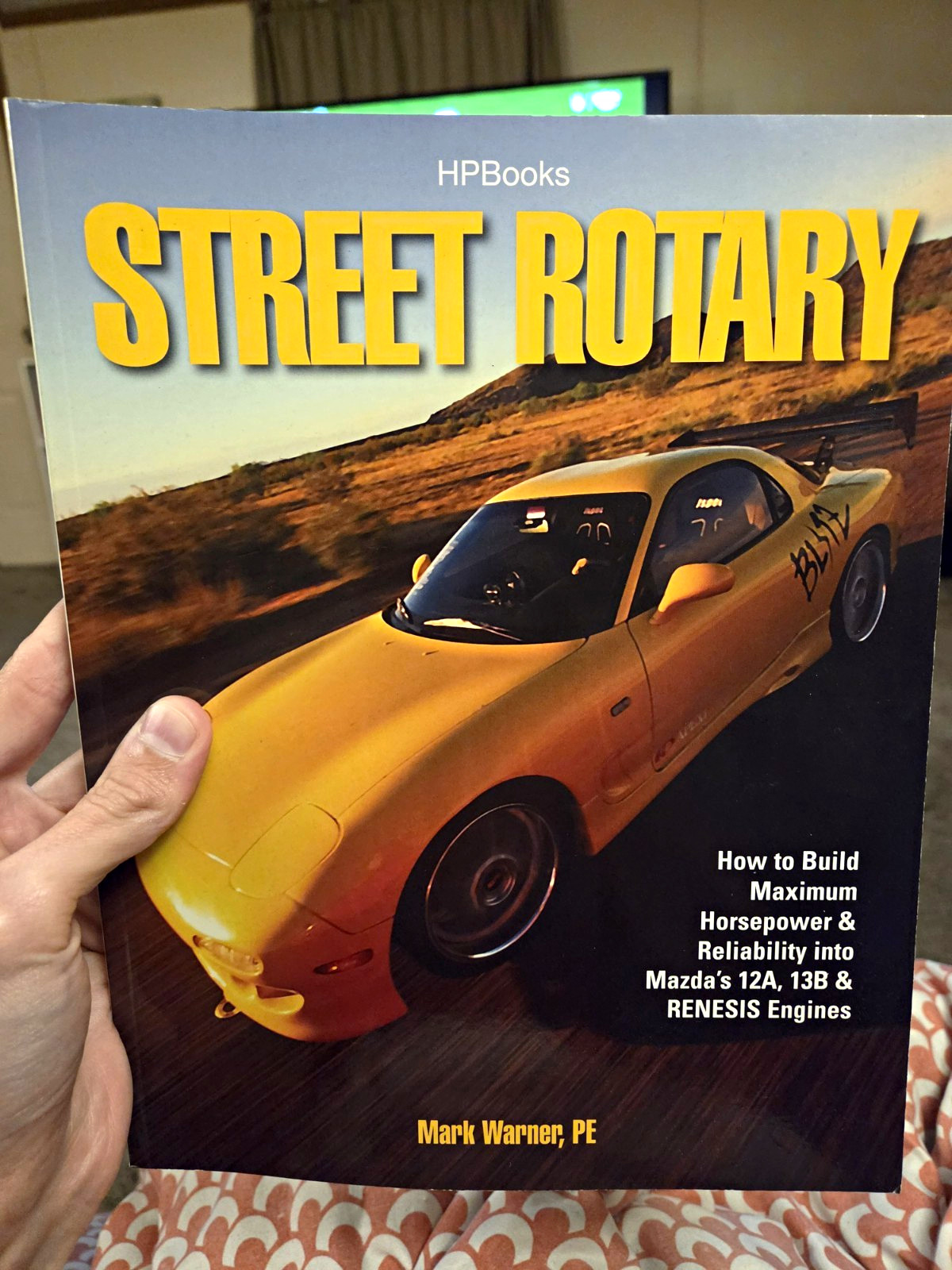 HPBooks Street Rotary Mark Warner PE Mazda 12A 13B RENESIS Engines 2000