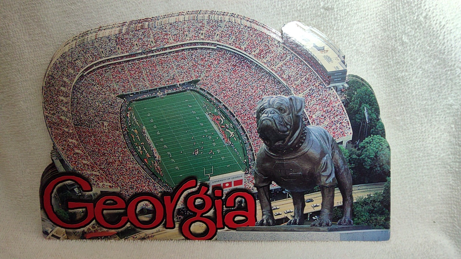 NEW VTG UNIVERSITY OF GEORGIA Sanford Stadium Athens GA Postcard UGA BULLDOGS