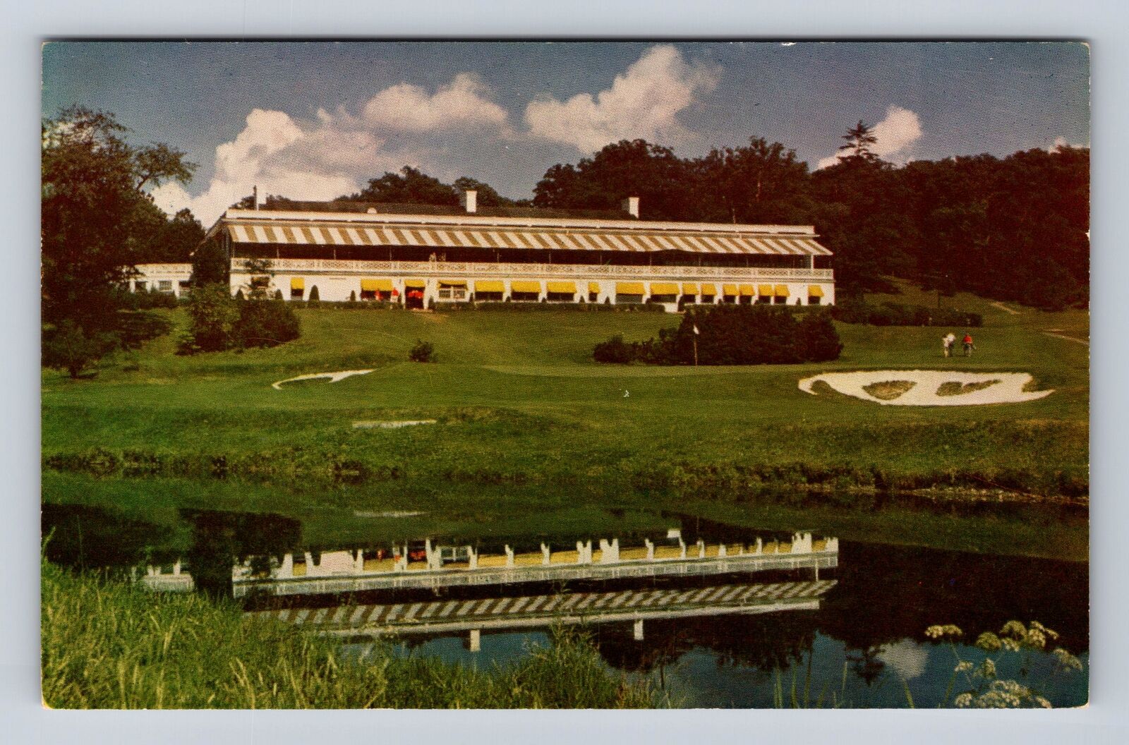White Sulphur Springs WV-West Virginia, Casino Golf Club, Vintage Postcard