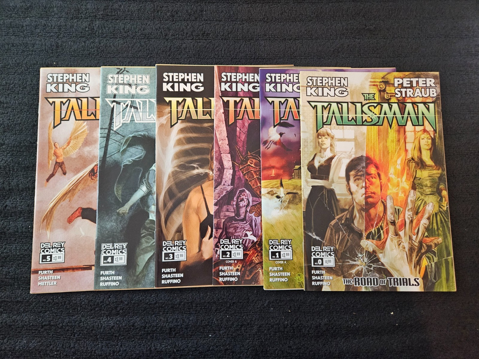 2009 DEL REY COMICS THE TALISMAN COMPLETE SET #0-5 HIGH GRADE Combine Shipping