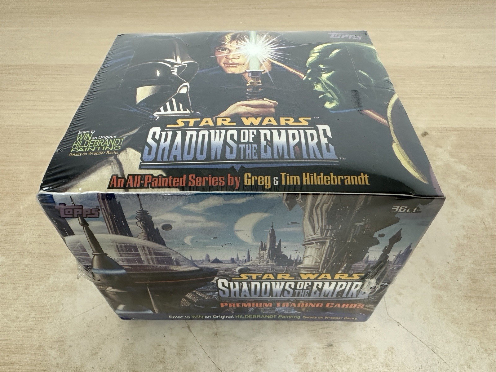 1996 TOPPS STAR WARS: SHADOWS OF THE EMPIRE: NEW FACTORY SEALED TRADING CARD BOX