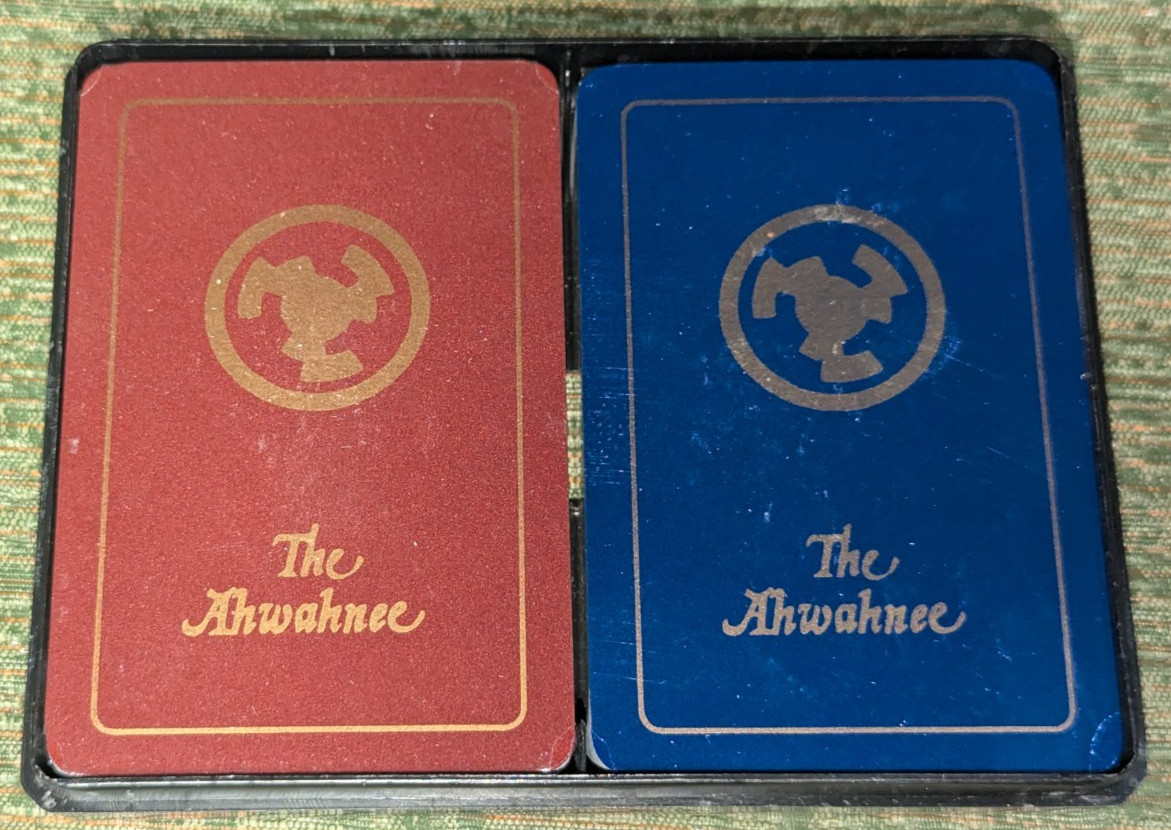 Ahwahnee Hotel California Yosemite National Park lodge Playing Cards Two Decks