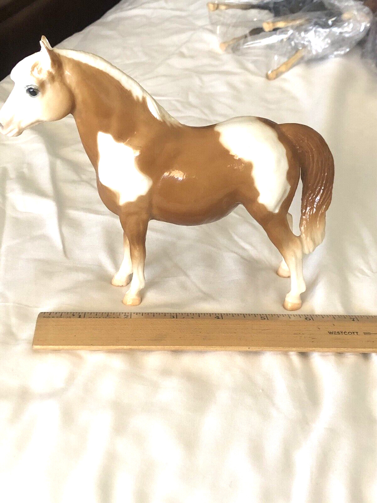 RARE 1960\'s Breyer Moulding Co. Carmel & White Shetland Pony Mare Horse RARE 1960\'s Breyer Moulding Co. Carmel & White Shetland Pony Mare Horse