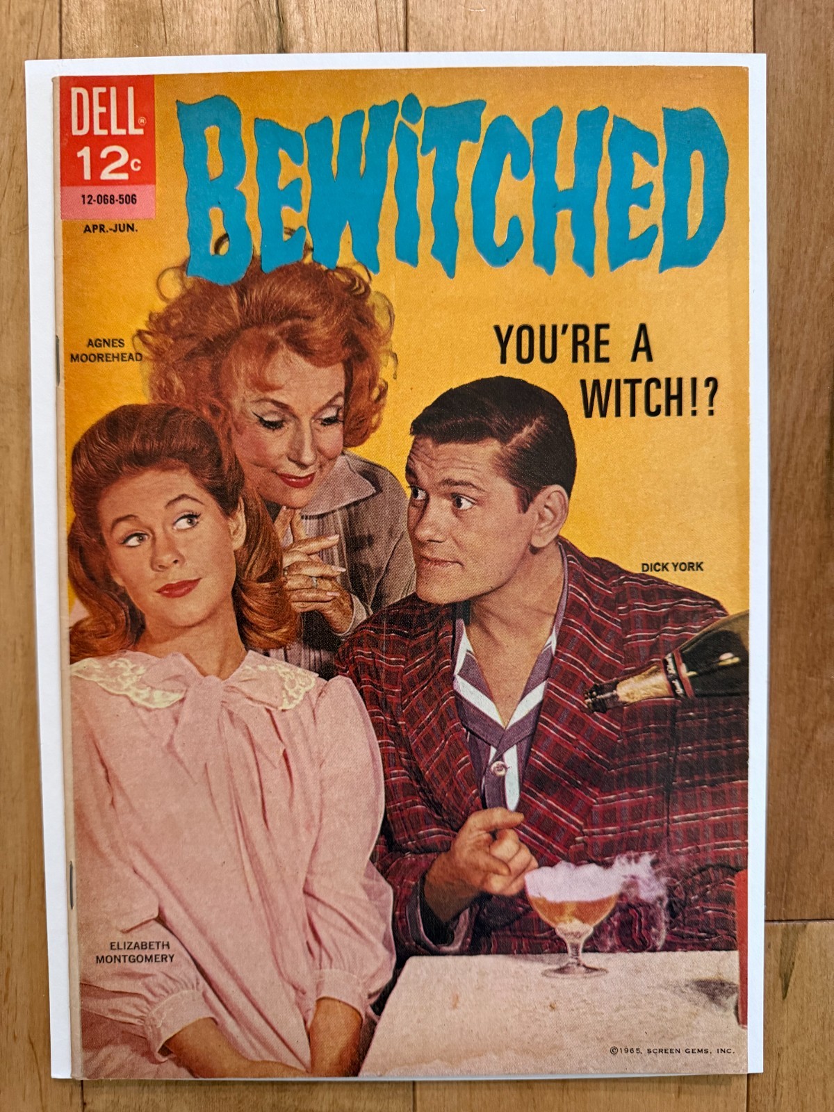 Bewitched #1 (Dell Comics April-June 1965)  High Grade