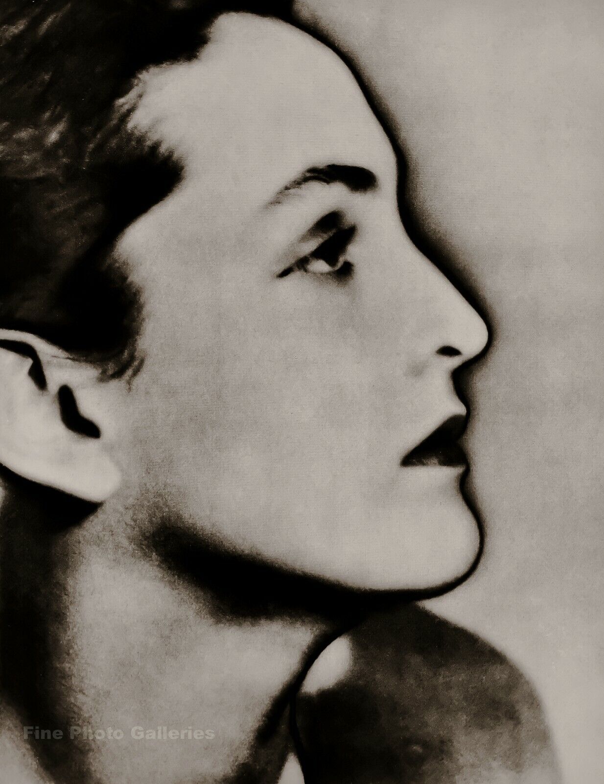 1933/75 MAN RAY Vintage Solarized MERET OPPENHEIM Woman Portrait Photo Art 12x16
