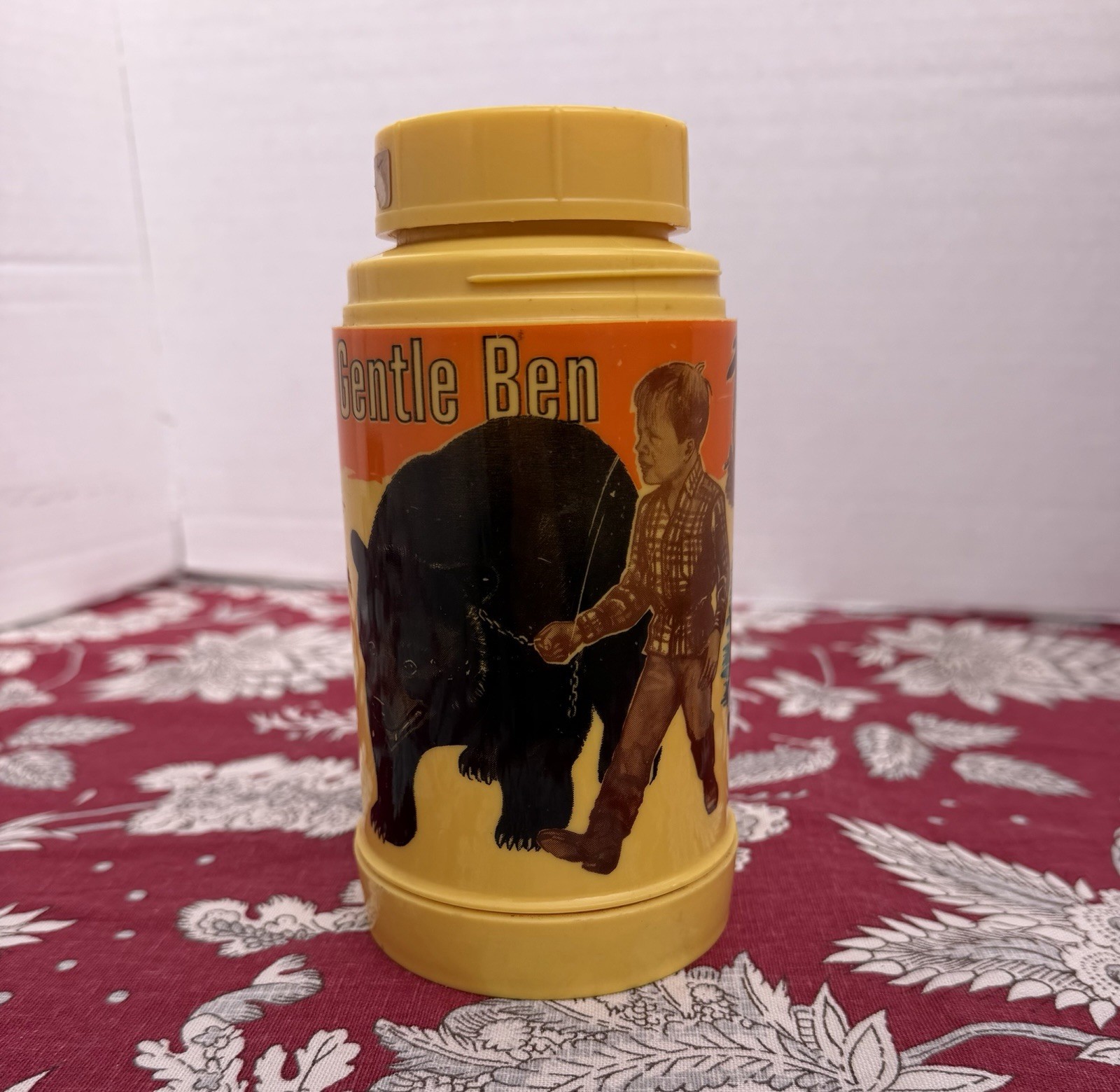Vintage 1960s Gentle Ben 1968 Aladdin Thermos  