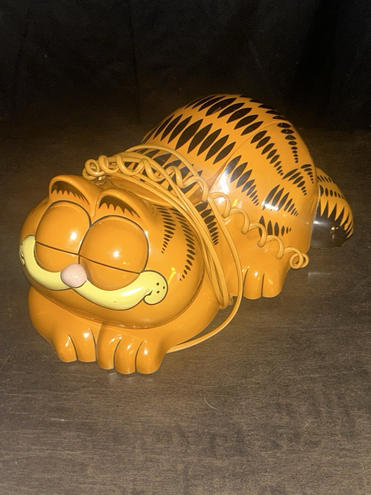 Vintage Tyco Garfield Landline Telephone 1978/1981 Eyes Open/Close  RARE