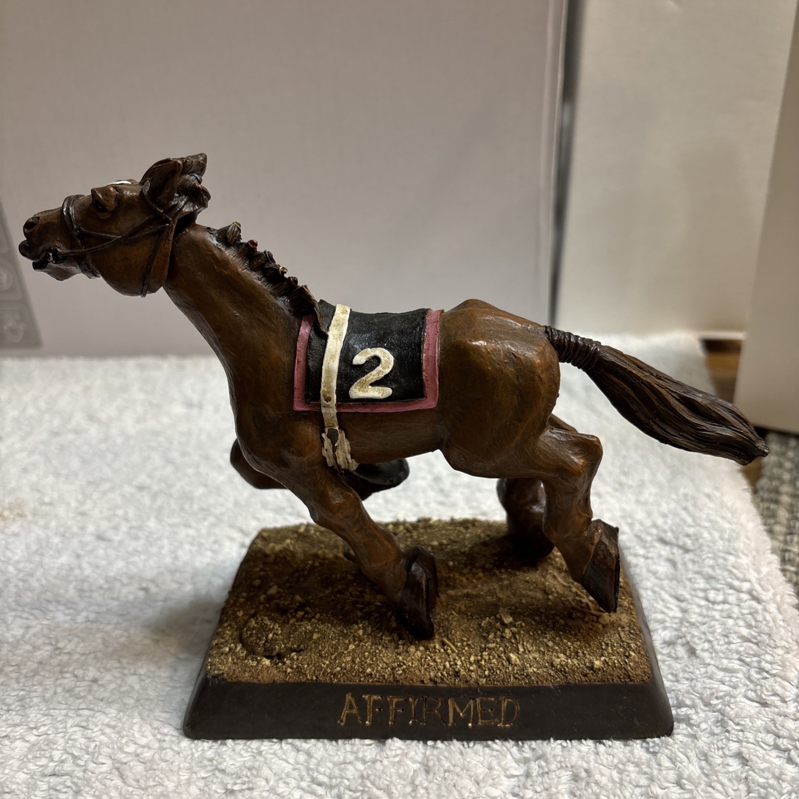 Affirmed Thoroughbred Legends 2003 Churchill Downs Bobblehead Kentucky Derby