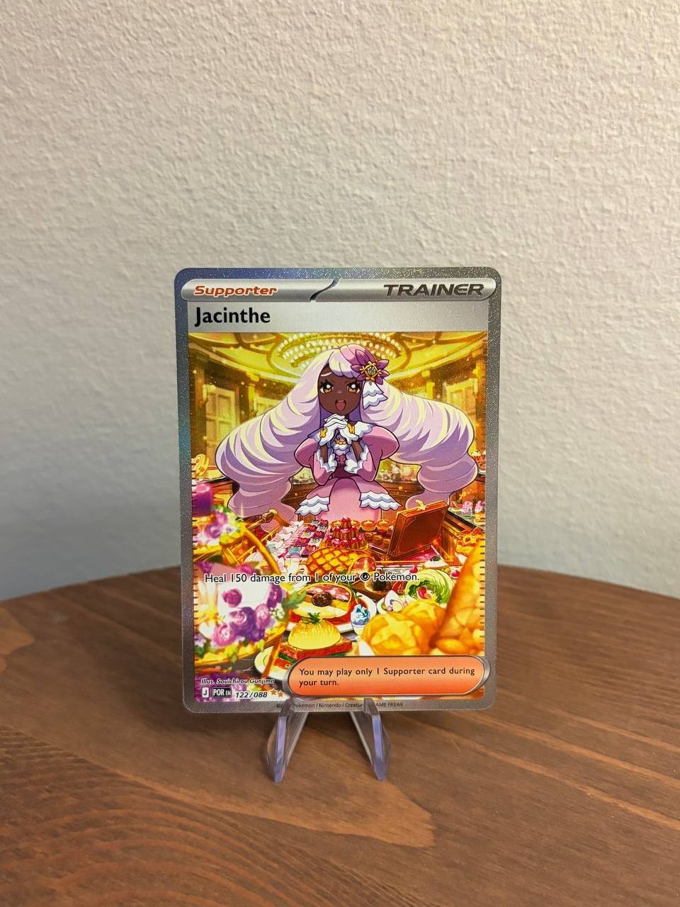 Pokémon TCG Jacinthe POR 122/088 Perfect Order Special Illistration Rare SIR