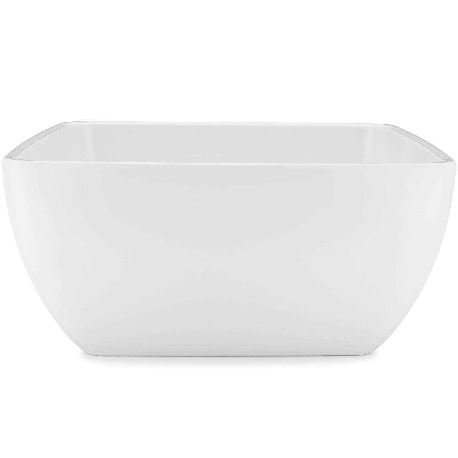 Q Squared Diamond White BPA-Free Melamine Serving Bowl, 10-1/2 Inches, White Q Squared Diamond White BPA-Free Melamine Serving Bowl, 10-1/2 Inches, White